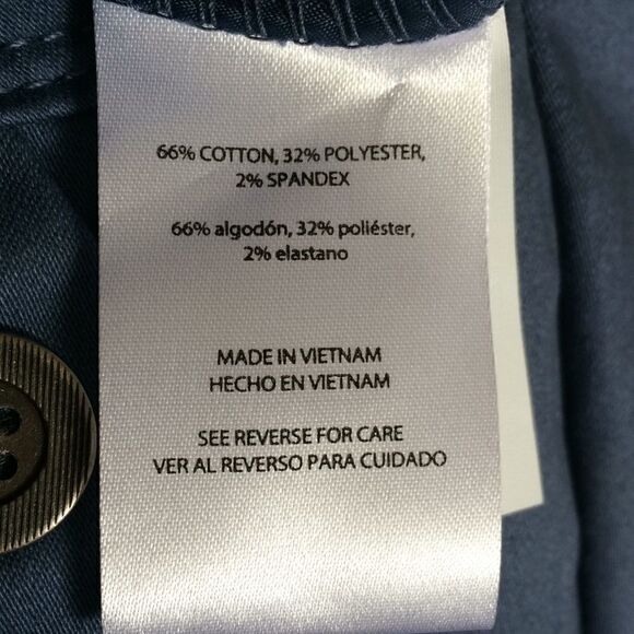 NWT Isaac Mizrahi NY Vintage Indigo Tailored Short - Picture 10 of 11